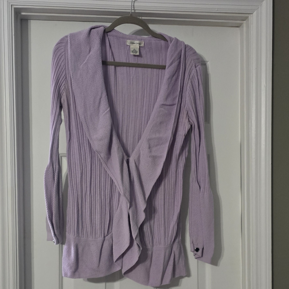 Linda Lucia 100% Cotton Cardigan